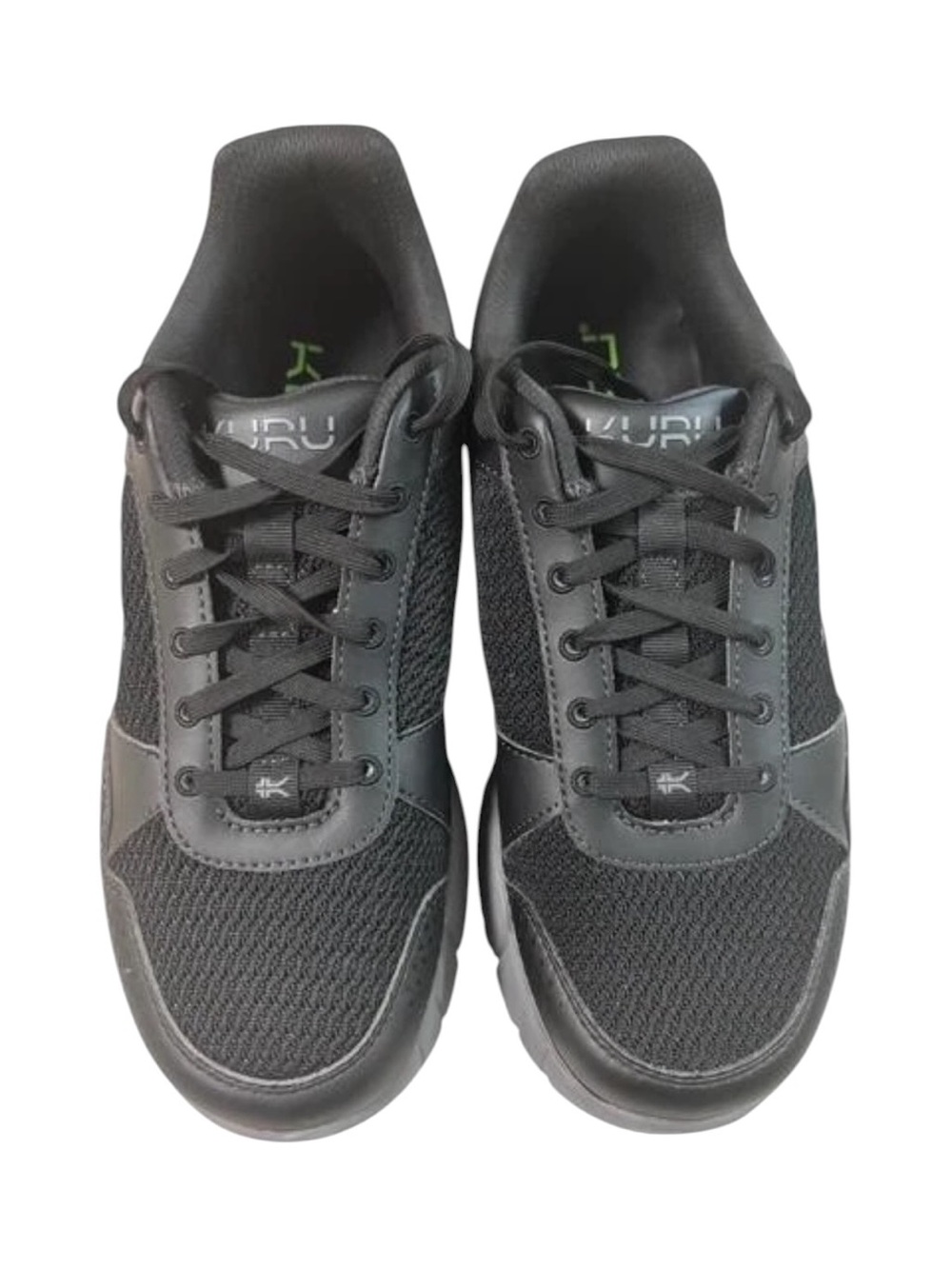 KURU Quantum 2.0 Shoes Mens Sz 9.5 Wide Black Walking Athletic Sneakers Comfort